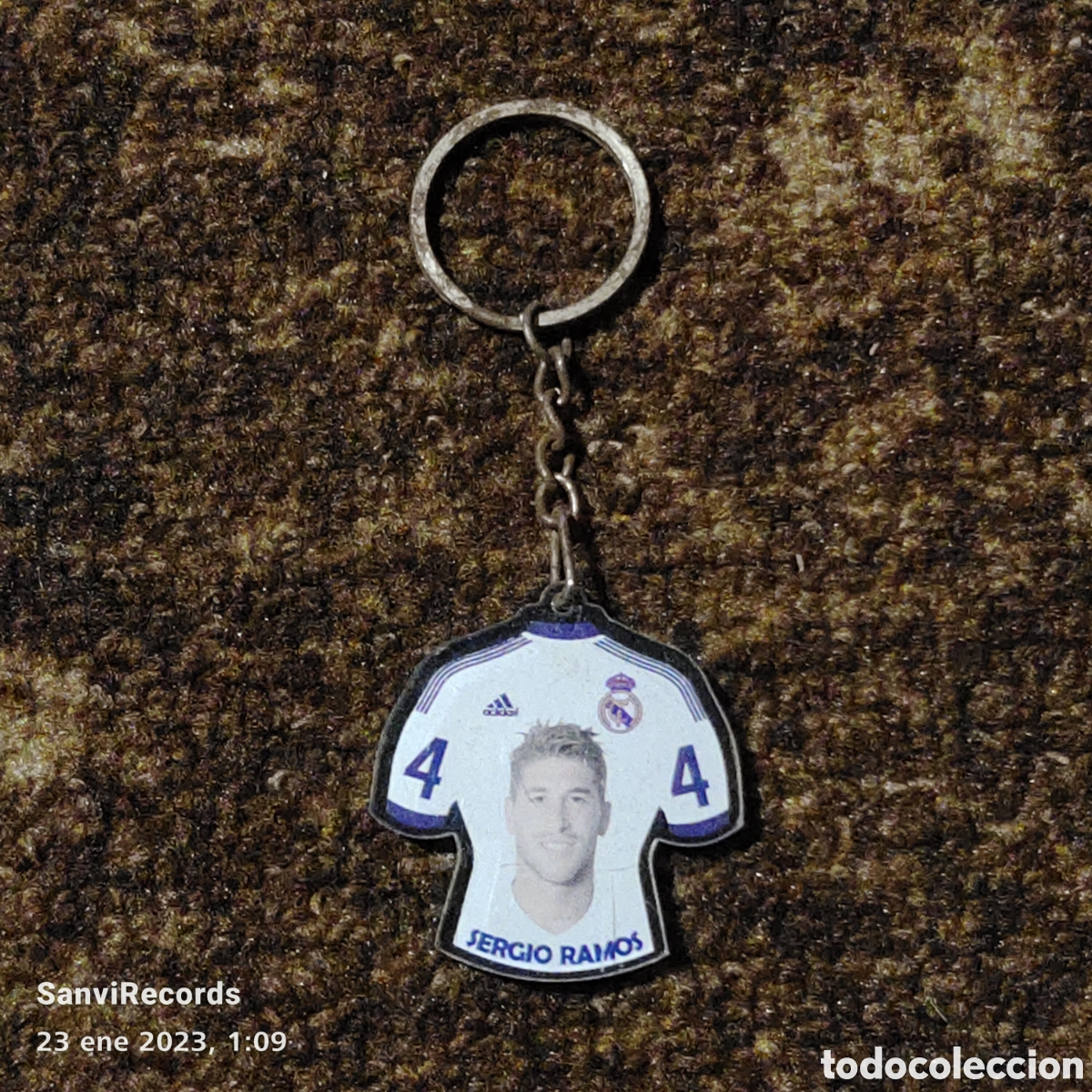 Coleccionismo de llaveros: LLAVERO REAL MADRID C.F., SERGIO RAMOS