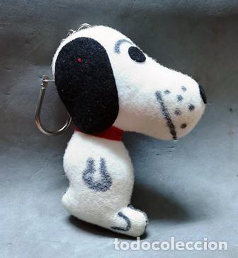 Coleccionismo de llaveros: LLAVERO DE TELA SNOOPY - LLAV-19726 - B-706