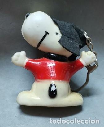 Coleccionismo de llaveros: LLAVERO DE GOMA SNOOPY (ROZADO) - LLAV-19758 - B-707
