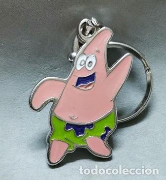 Coleccionismo de llaveros: LLAVERO METAL ESMALTADO PATRICIO DE LA SERIE ANIMADA BOB ESPONJA - LLAV-19759 ,6 - B-708