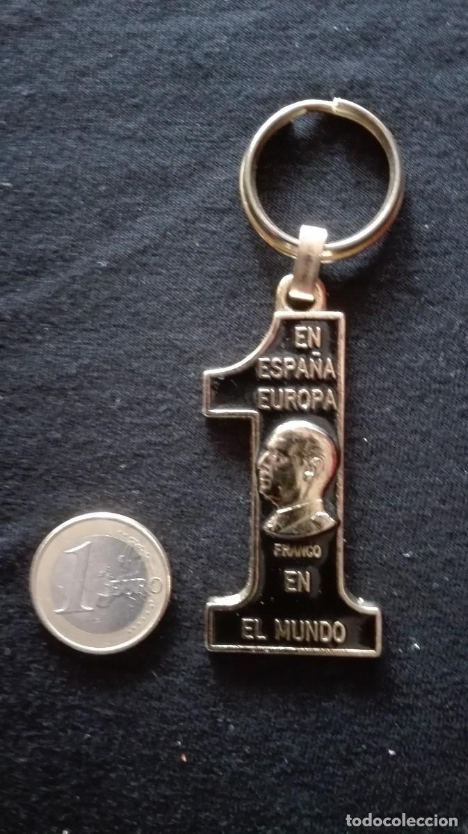 Coleccionismo de llaveros: LLAVERO GENERAL FRANCO - Foto 3