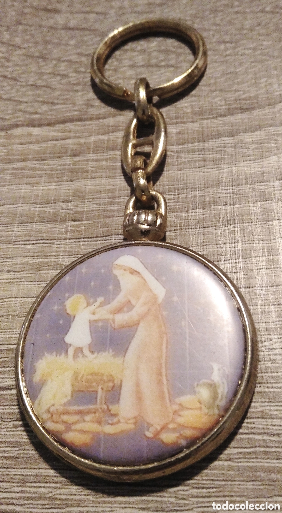 Coleccionismo de llaveros: BONITO LLAVERO DE LA VIRGEN MAR&Iacute;A Y EL NI&Ntilde;O JESUS