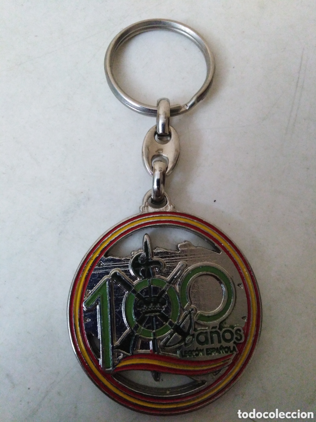 Coleccionismo de llaveros: Llavero antiguo 100 a&ntilde;os Legion Espa&ntilde;ola / la legion : cien a&ntilde;os de valor, el valor de cien a&ntilde;os