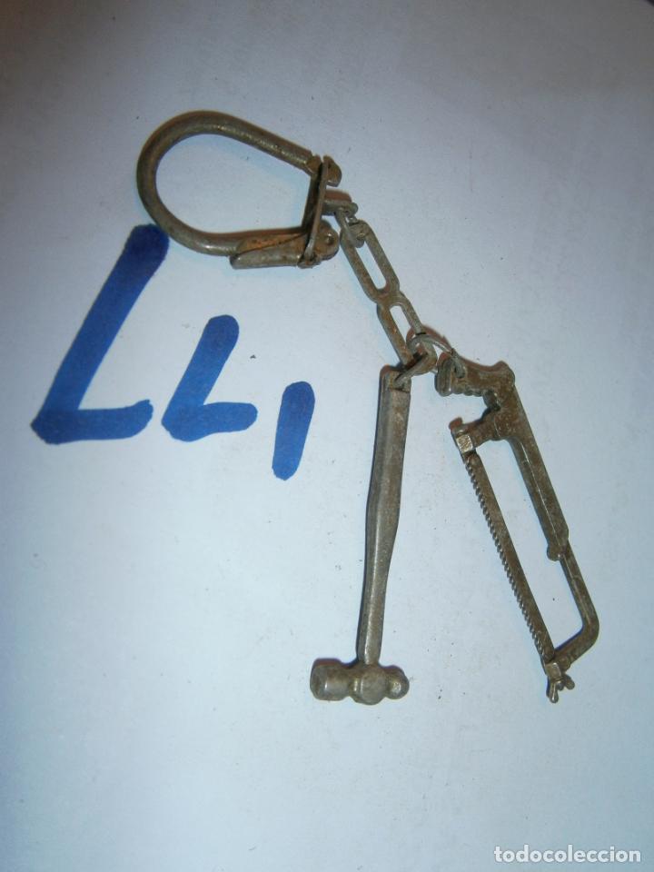 Collectionnisme de portes-cl&eacute;s: ANTIGUO LLAVERO HERRAMIENTAS - ENVIO GRATIS A ESPA&Ntilde;A