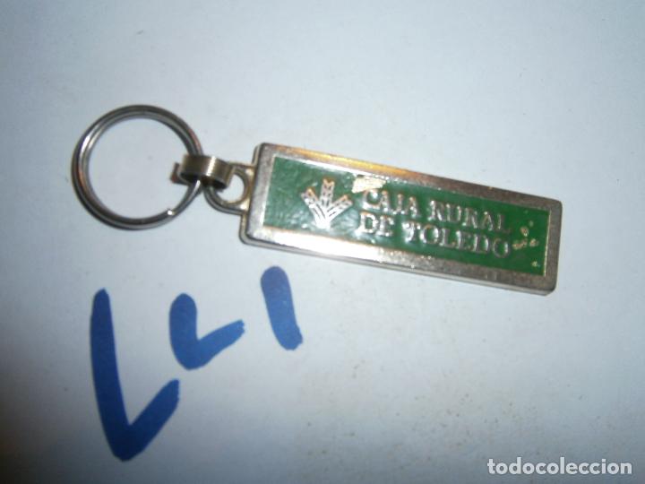 Collection of Keychains: ANTIGUO LLAVERO CAJA RURAL TOLEDO - ENVIO GRATIS A ESPA&Ntilde;A