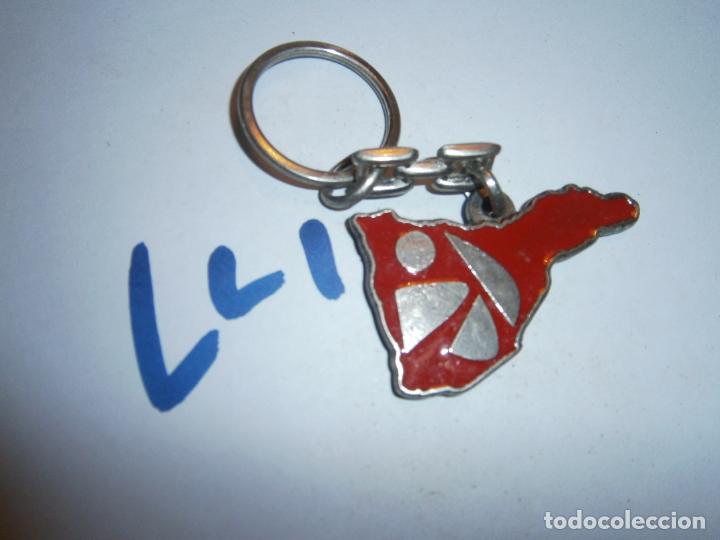 Collection of Keychains: ANTIGUO LLAVERO ISLA TENERIFE - ENVIO GRATIS A ESPA&Ntilde;A