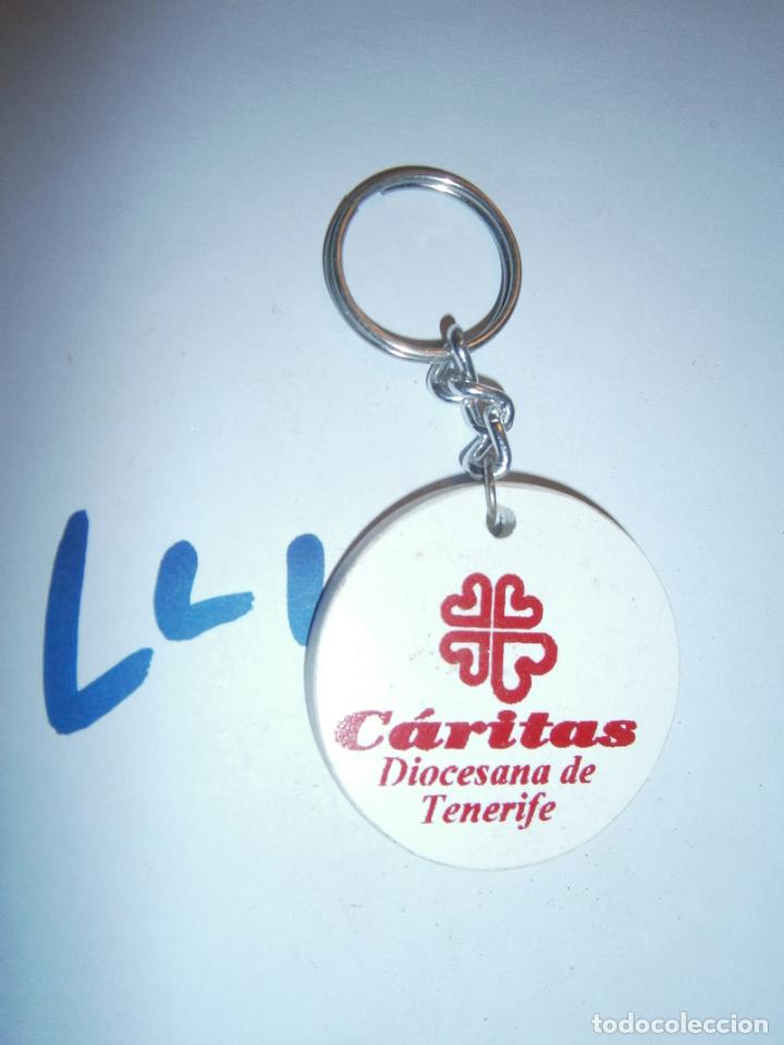 Sammlung von Schl&uuml;sselanh&auml;ngern: ANTIGUO LLAVERO CARITAS - ENVIO GRATIS A ESPA&Ntilde;A