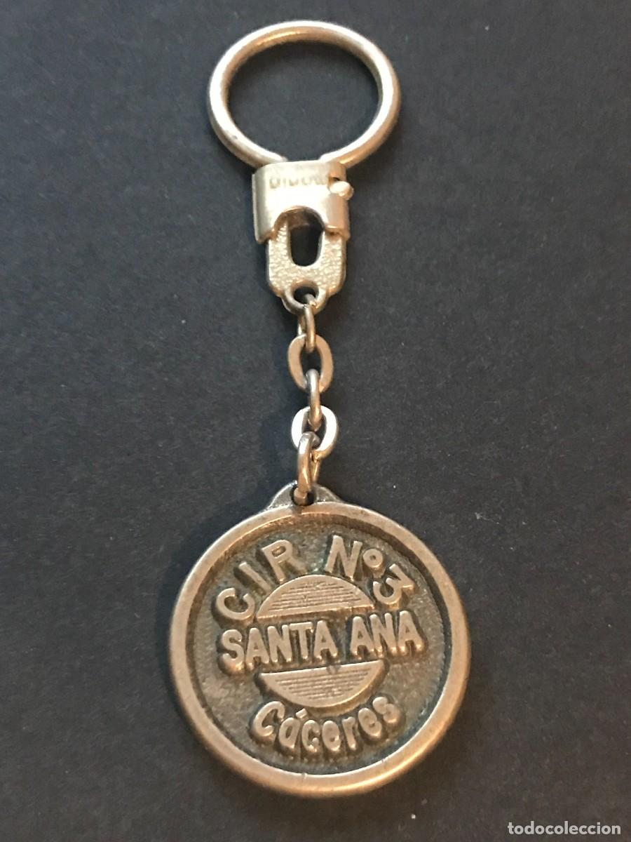 Sammlung von Schl&uuml;sselanh&auml;ngern: LLAVERO C.I.R. N&ordm; 3 SANTA ANA CACERES MILITAR MILI SERVICIO AGUILA EJERCITO