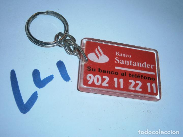 Colecionismo de porta-chaves: ANTIGUO LLAVERO SANTANDER - ENVIO GRATIS A ESPA&Ntilde;A