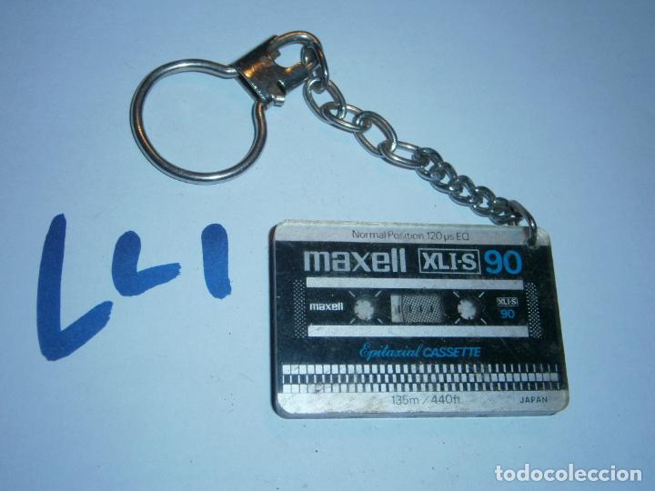 Collection of Keychains: ANTIGUO LLAVERO CINTA CASSETTE - ENVIO GRATIS A ESPA&Ntilde;A