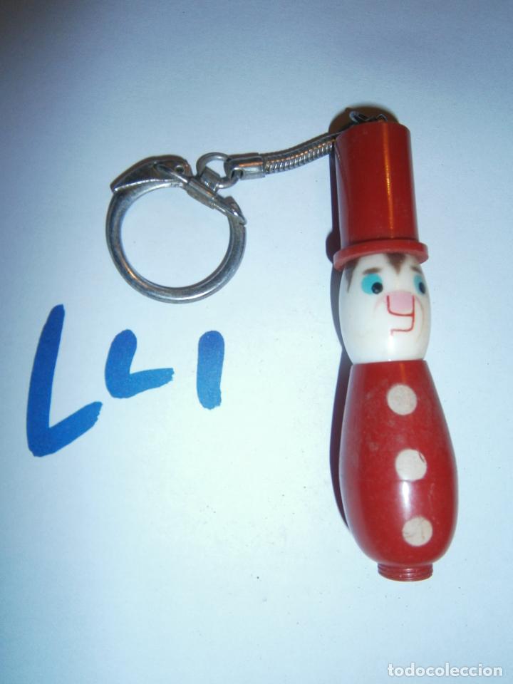 Collectionnisme de portes-cl&eacute;s: ANTIGUO LLAVERO MU&Ntilde;ECO BOLIGRAFO - ENVIO GRATIS A ESPA&Ntilde;A