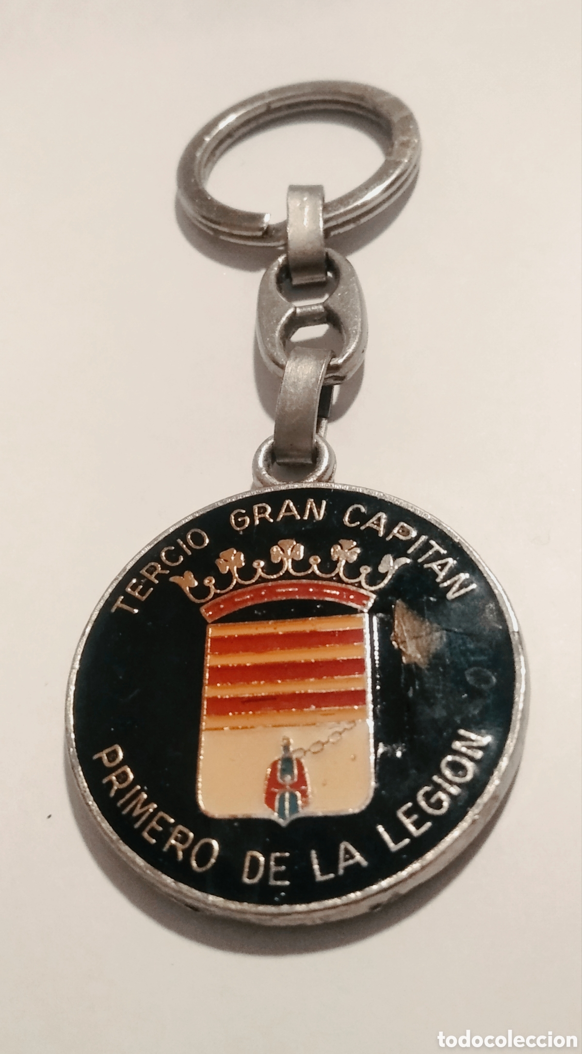 Coleccionismo de llaveros: LLAVERO TERCIO GRAN CAPIT&Aacute;N PRIMERO DE LA LEGION/EL MAYOR HONOR ES MORIR EN EL COMBATE