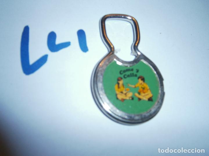Collection of Keychains: ANTIGUO LLAVERO COME Y CALLA - ENVIO GRATIS A ESPA&Ntilde;A