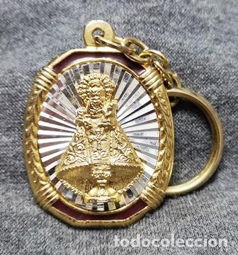 Coleccionismo de llaveros: LLAVERO DE METAL EN ORO Y PLATA VIRGEN DEL PILAR - LLAV-20248 - B-727