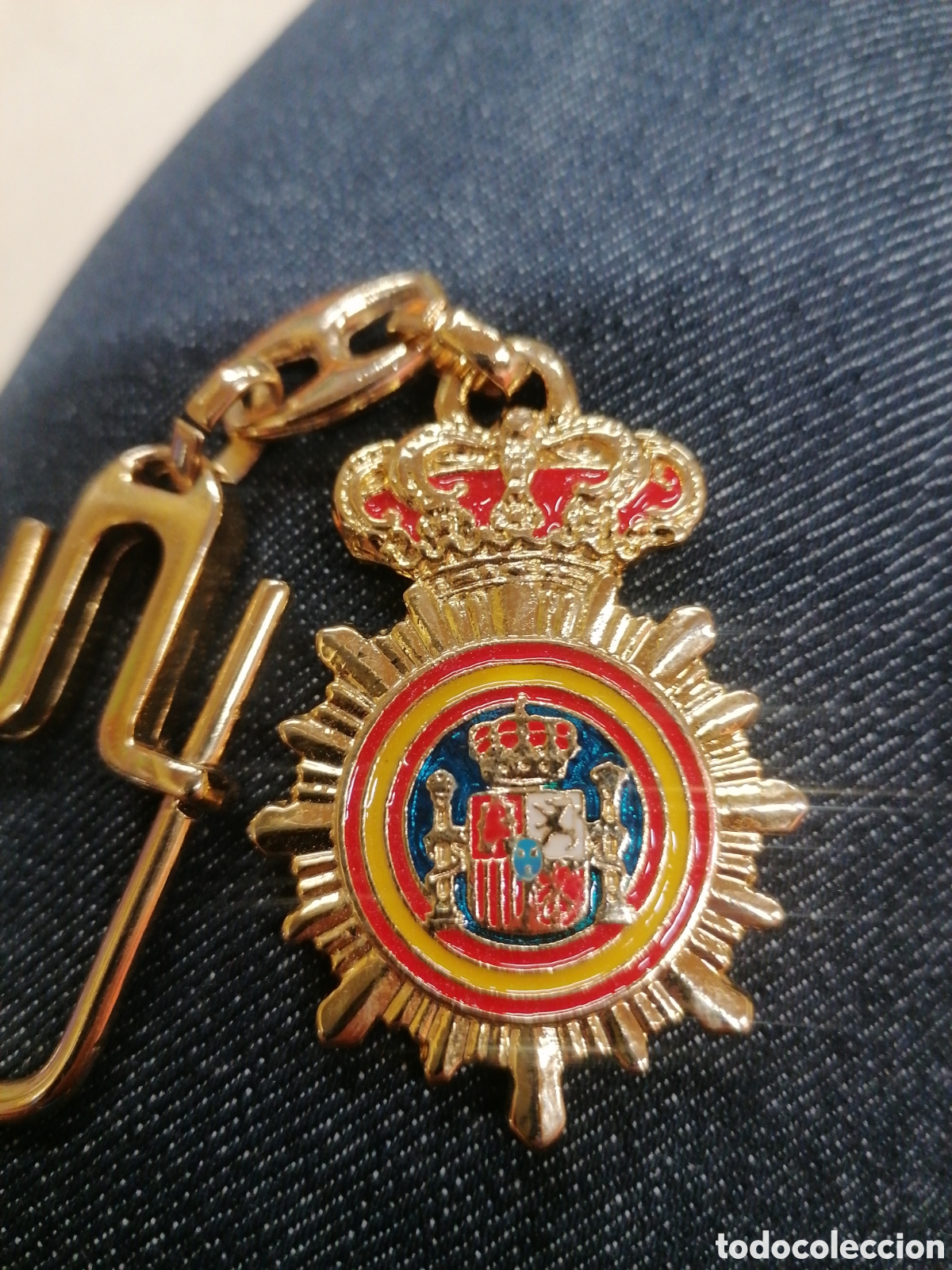 Collectionnisme de portes-cl&eacute;s: Llavero polic&iacute;a Espa&ntilde;a vigilancia seguridad tarvise