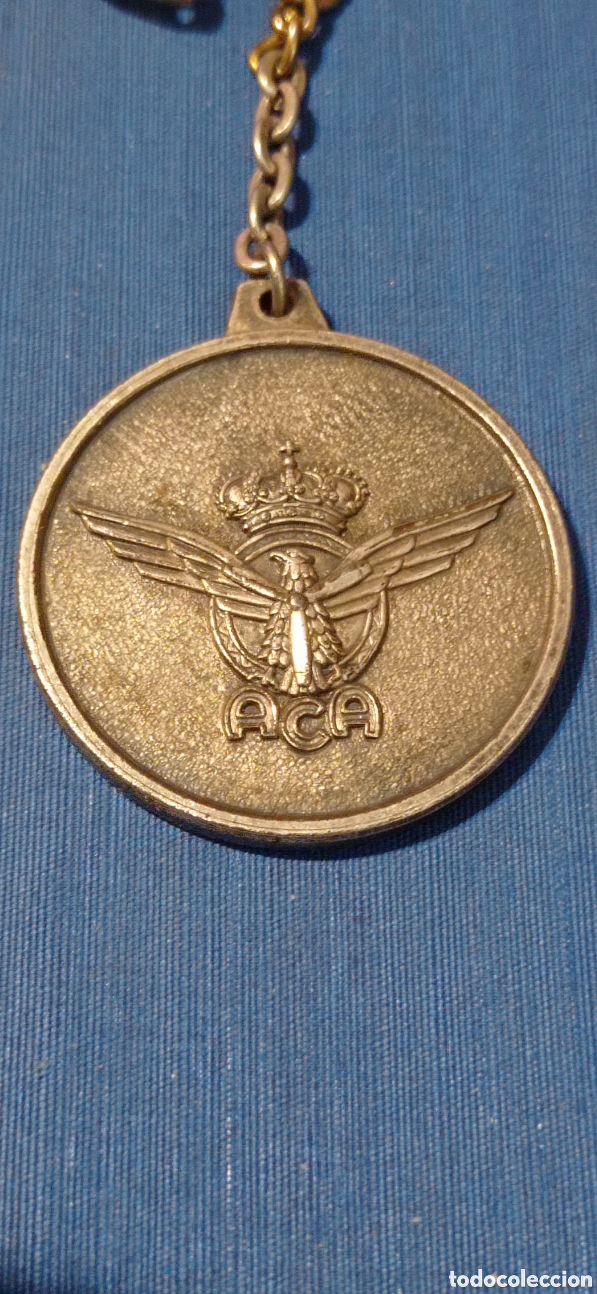 Coleccionismo de llaveros: LLAVERO I VUELTA AEREA 1976 - Foto 3