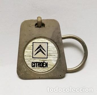 Coleccionismo de llaveros: LLAVERO DE METAL CITROEN AQUILES SANCHEZ - SIRUELA (BADAJOZ) - LLAV-20538 - B-738