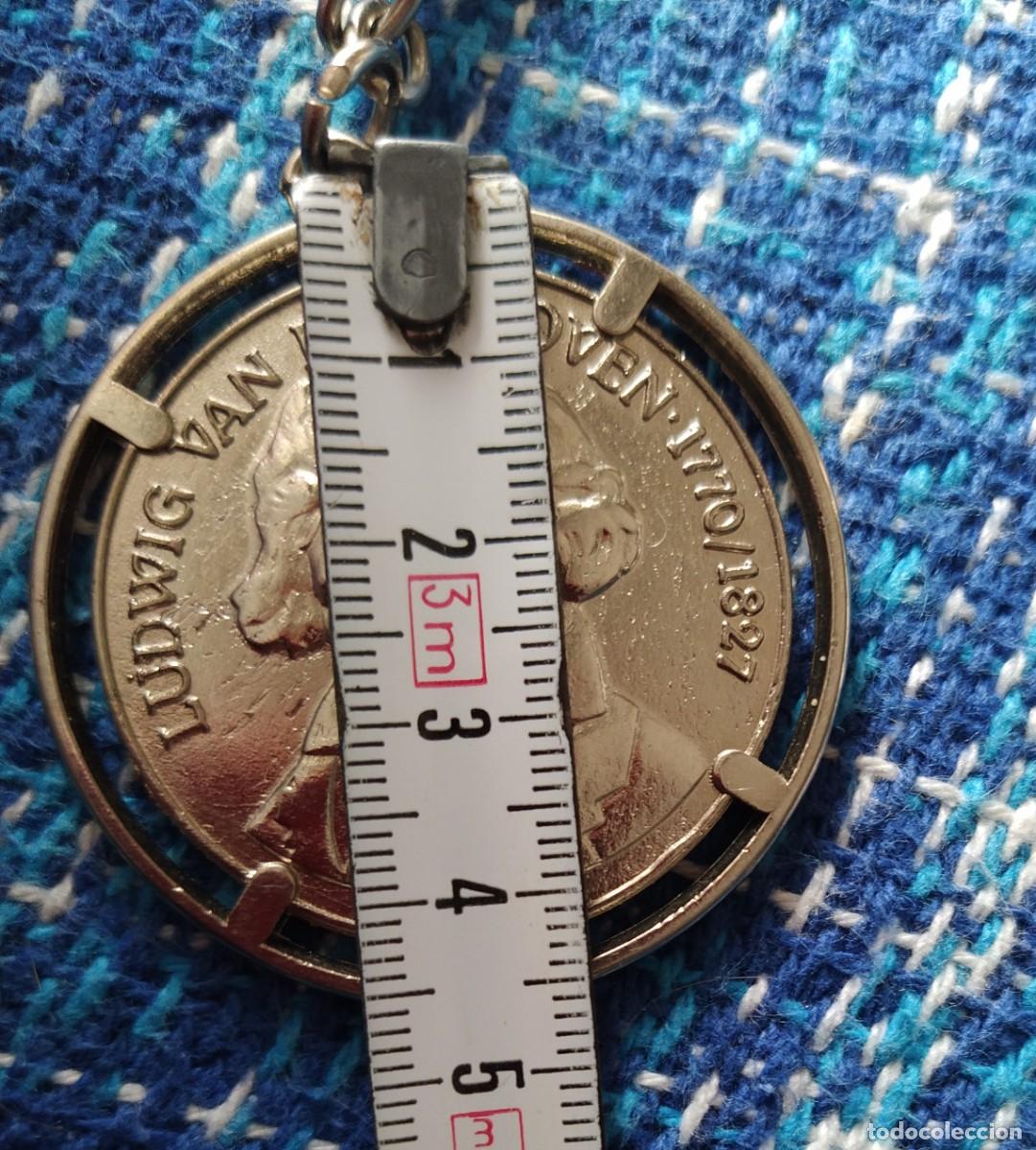 Coleccionismo de llaveros: Llavero moneda Beethoven - Foto 4