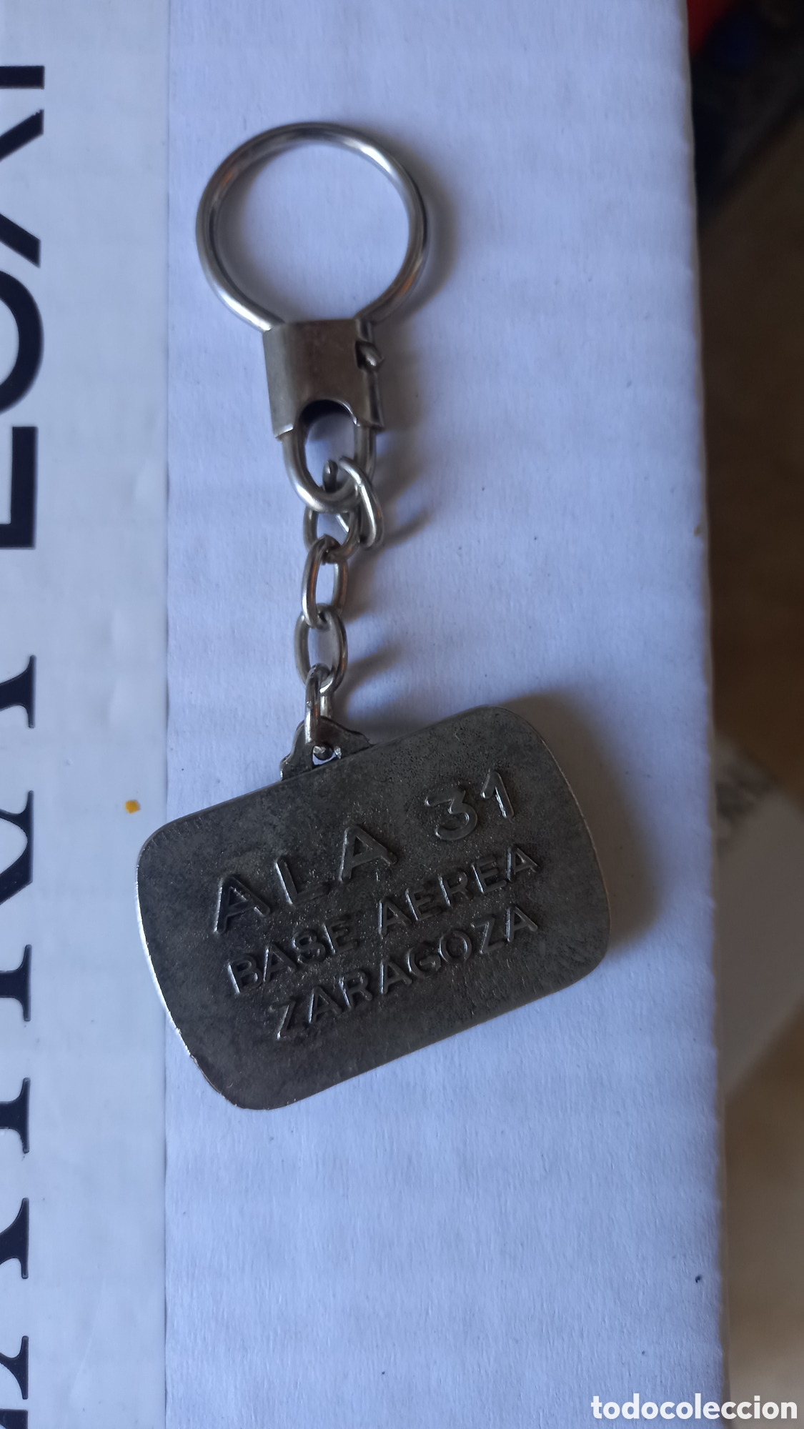 Coleccionismo de llaveros: Llavero Ala 31 Zaragoza ejercito del aire