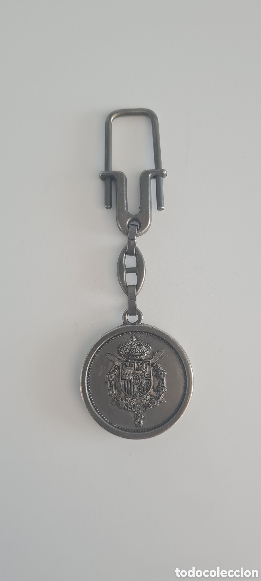 Coleccionismo de llaveros: Antiguo llavero Reyes Espa&ntilde;a - Foto 2