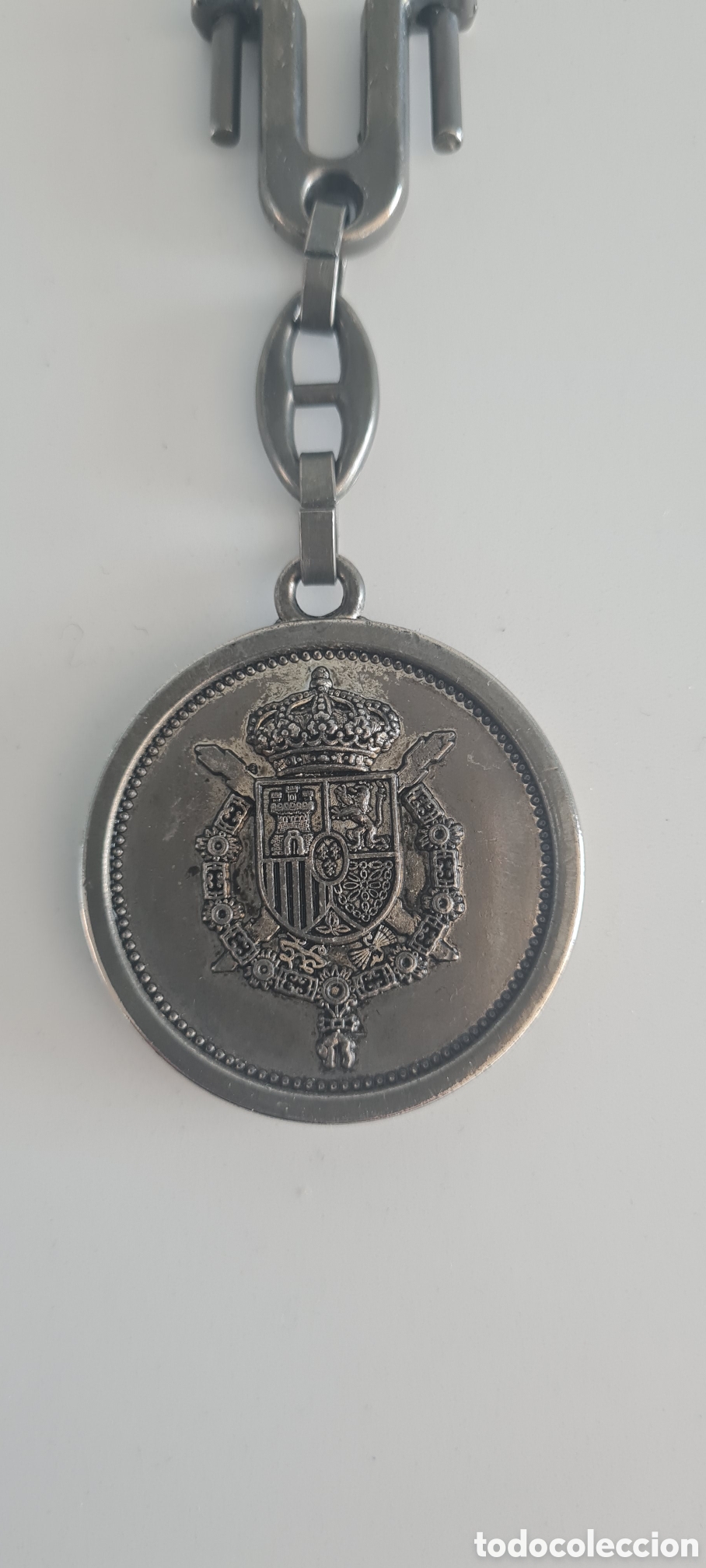 Coleccionismo de llaveros: Antiguo llavero Reyes Espa&ntilde;a - Foto 3