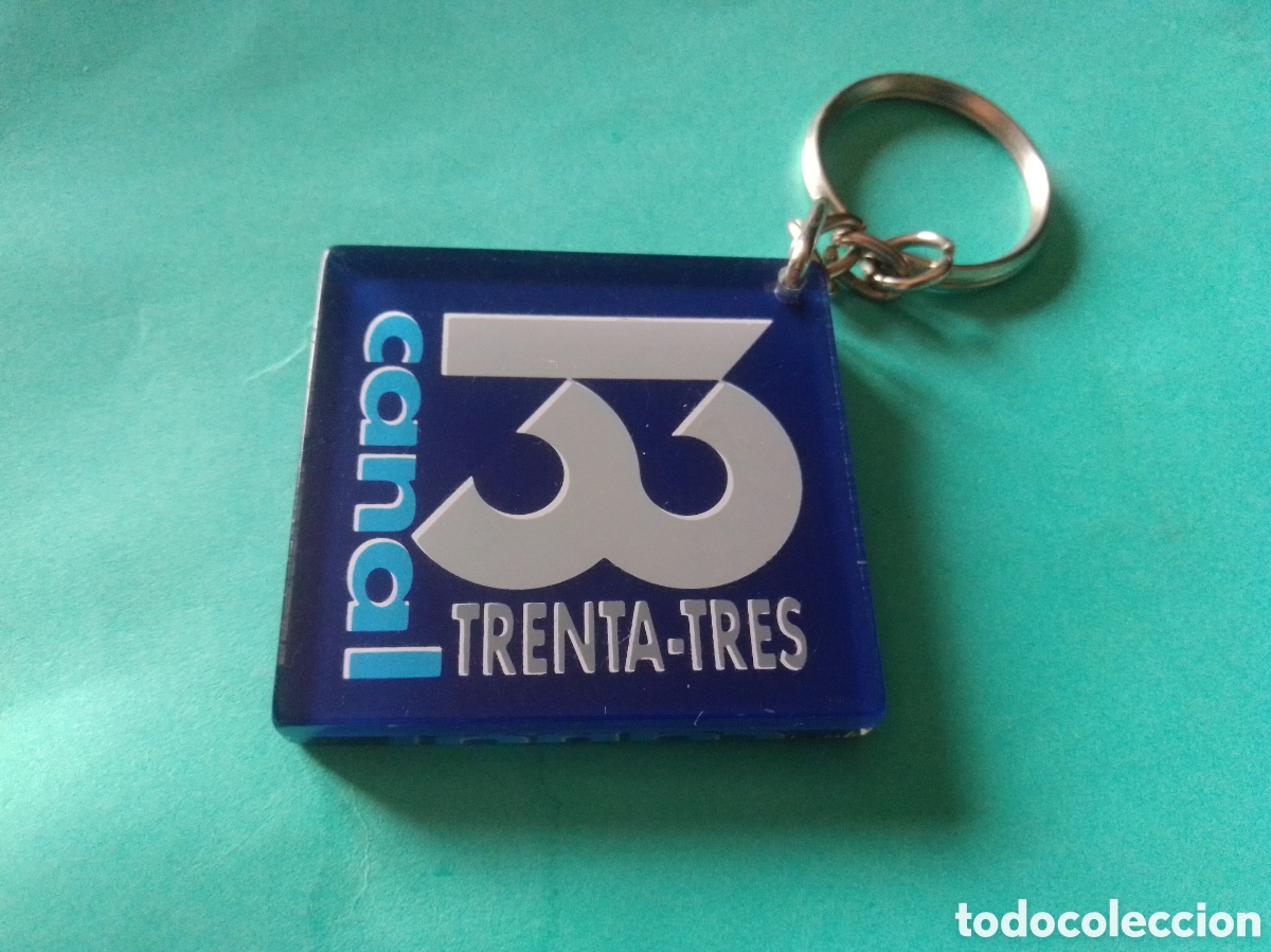 Coleccionismo de llaveros: 3 LLAVEROS CANAL 33 (3x7&euro;) - Foto 1