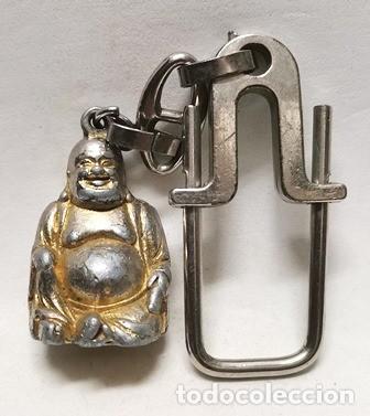 Coleccionismo de llaveros: LLAVERO DE METAL FIGURA DE BUDA - LLAV-20709 - B-745
