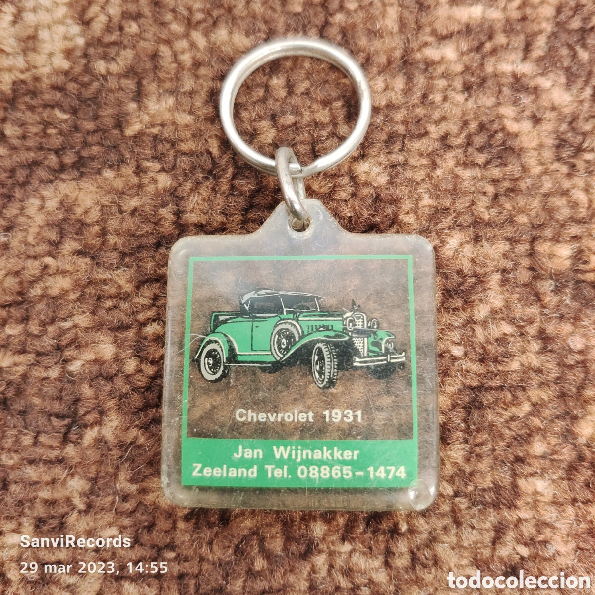 Coleccionismo de llaveros: LLAVERO CHEVROLET 1931, JAN WIJNAKKER, ZEELAND
