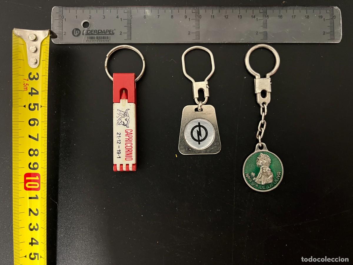 Collectionnisme de portes-cl&eacute;s: LOTE DE 3 LLAVEROS DIFERENTES. VER FOTOS