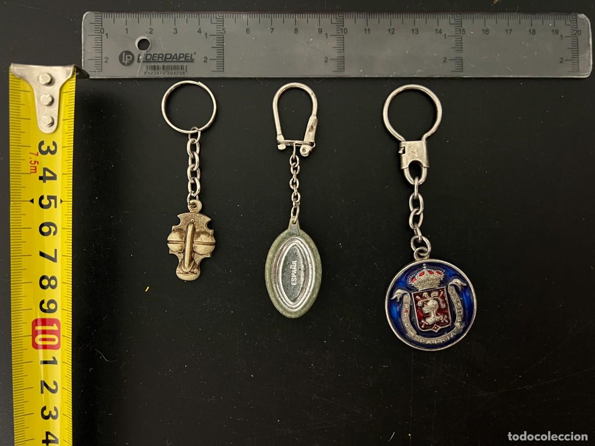 Collectionnisme de portes-cl&eacute;s: LOTE DE 3 LLAVEROS DIFERENTES. VER FOTOS