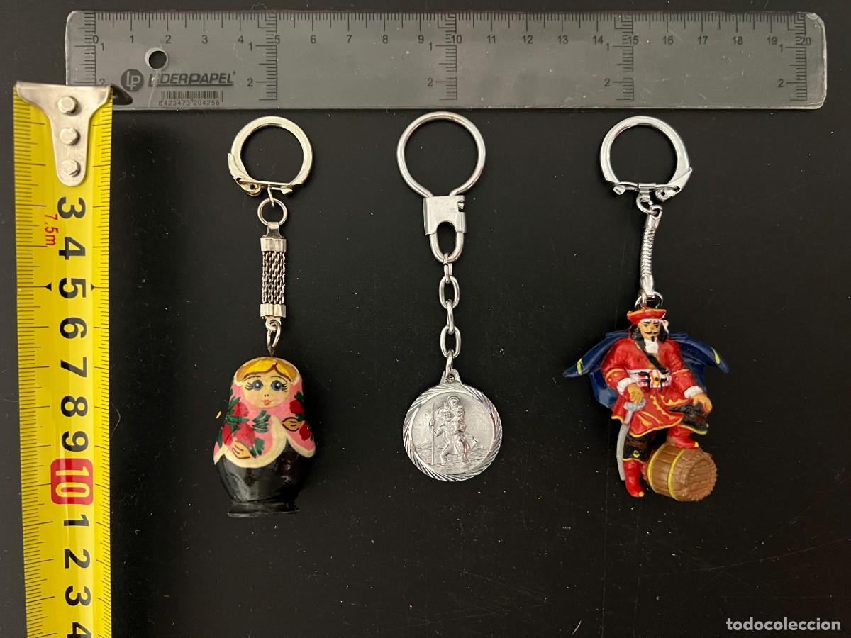 Collectionnisme de portes-cl&eacute;s: LOTE DE 3 LLAVEROS DIFERENTES. VER FOTOS