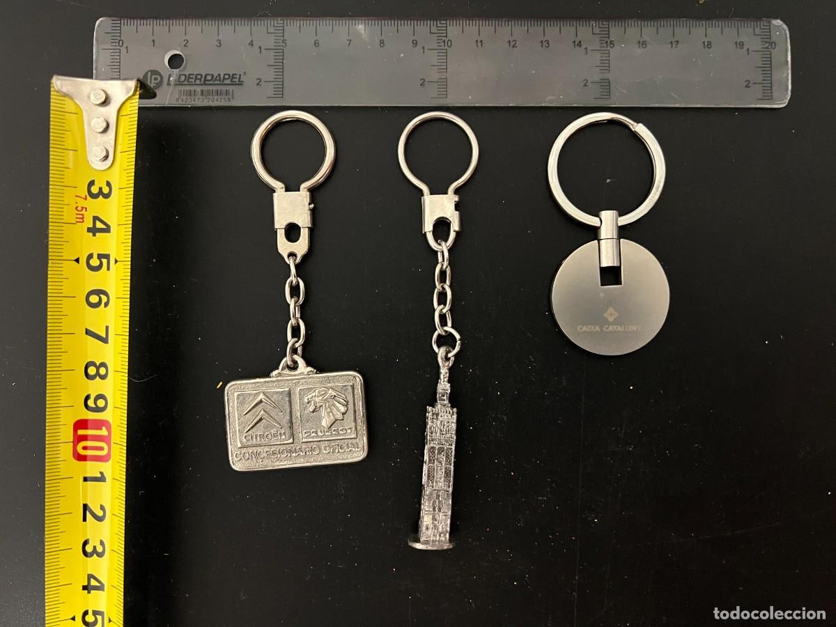 Collectionnisme de portes-cl&eacute;s: LOTE DE 3 LLAVEROS DIFERENTES. VER FOTOS