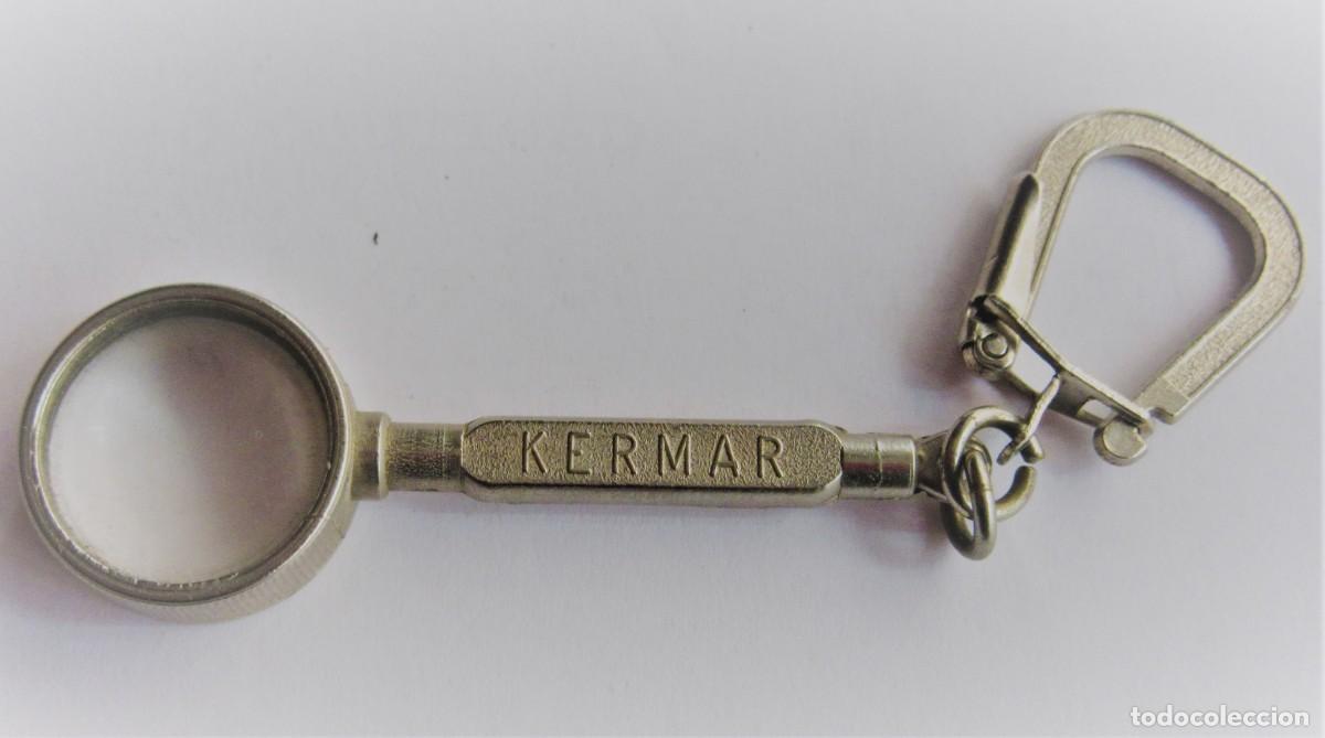 Coleccionismo de llaveros: LLAVERO CONFECCIONES KERMAR CON LUPA - Foto 1