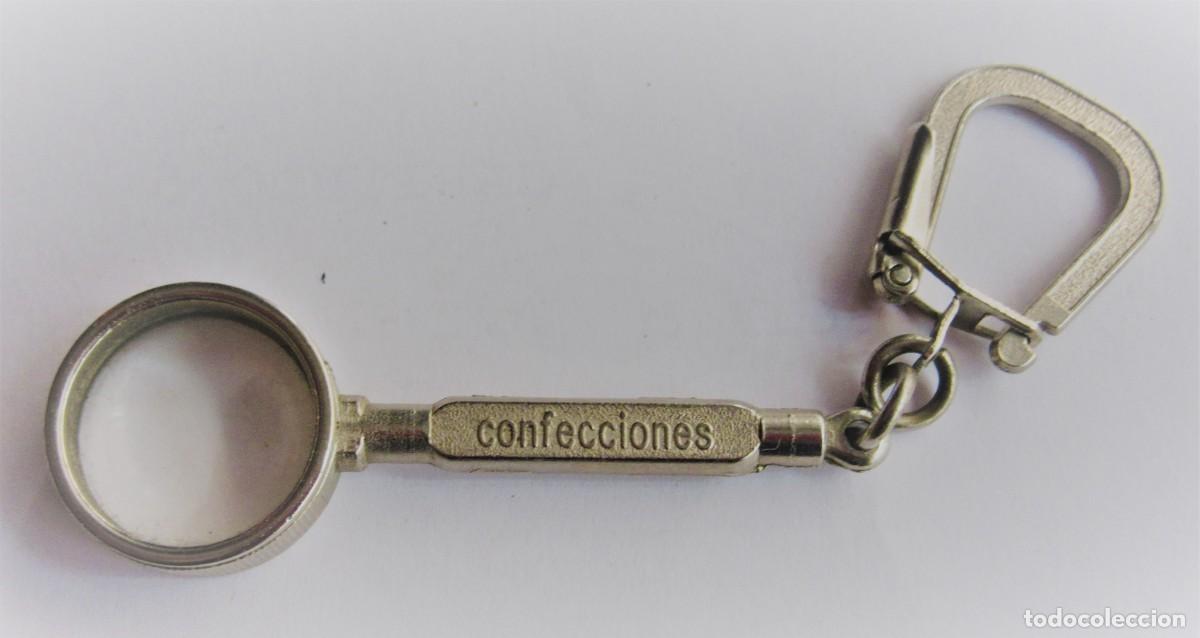 Coleccionismo de llaveros: LLAVERO CONFECCIONES KERMAR CON LUPA - Foto 2