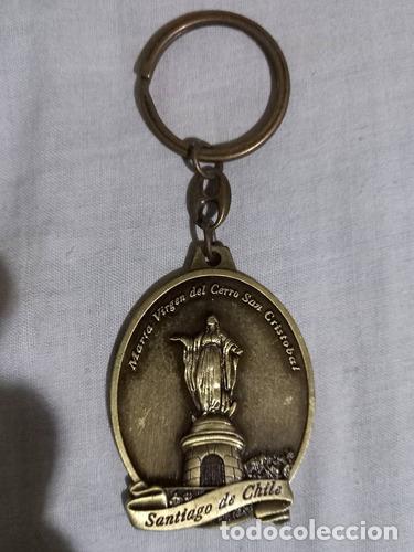 Coleccionismo de llaveros: llavero chile monumento a la inmaculada concepcion santiago