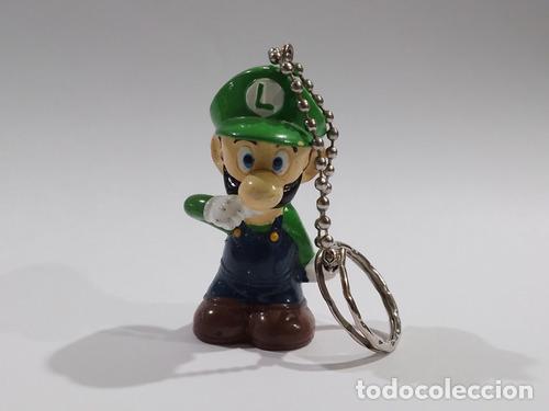 Coleccionismo de llaveros: luigi mario bros llavero de goma
