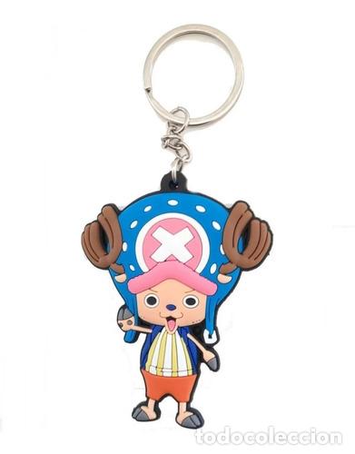 Coleccionismo de llaveros: llavero de goma one piece chopper