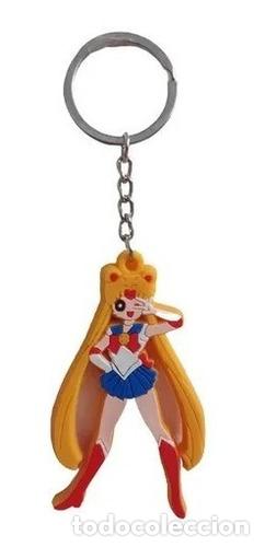 Coleccionismo de llaveros: llavero serena sailor moon de goma