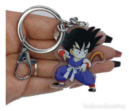 Coleccionismo de llaveros: llavero de dragon ball goku chiquito pvc