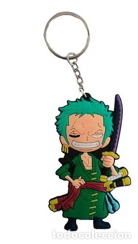 Coleccionismo de llaveros: llaveros de goma one piece anime manga videojuego