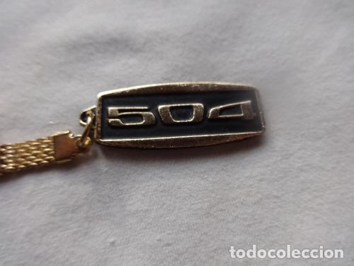 Coleccionismo de llaveros: llavero peugeot 504 no manual escudo 404 403 604 insignia