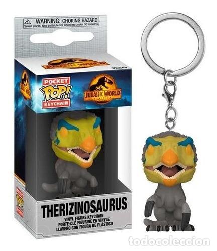 Coleccionismo de llaveros: llavero funko pocket pop therizinosaurus