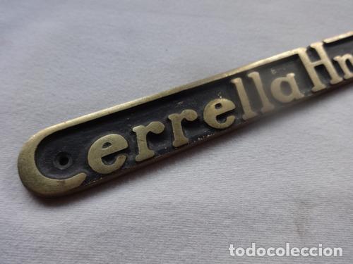 Coleccionismo de llaveros: escudo agencia cerella fiat concesionario llavero 125 600