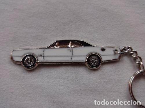 Coleccionismo de llaveros: llavero chrysler dodge gtx blanco coronado polara manual
