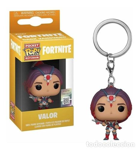 Coleccionismo de llaveros: funko pocket pop keychain llavero valor fortnite