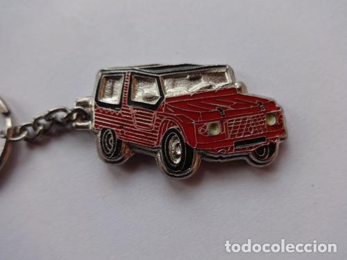 Coleccionismo de llaveros: llavero mehari citroen rojo no 3cv 2cv ami8 manual escudo