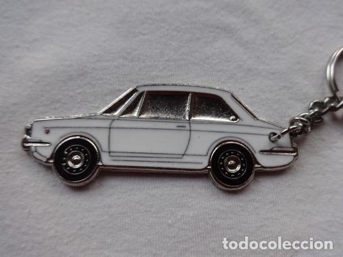 Coleccionismo de llaveros: llavero fiat coupe 800 blanca 770 spider 600 850 no escudo Ed. 800