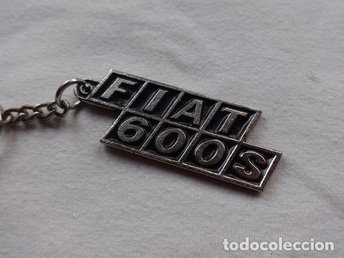 Coleccionismo de llaveros: llavero fiat 600s bolita escudo 600 600r metalico no manual