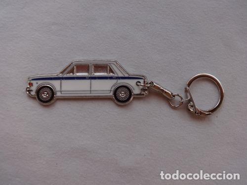 Coleccionismo de llaveros: llavero iava blanco fiat 128 600 europa 520 131 iava manual