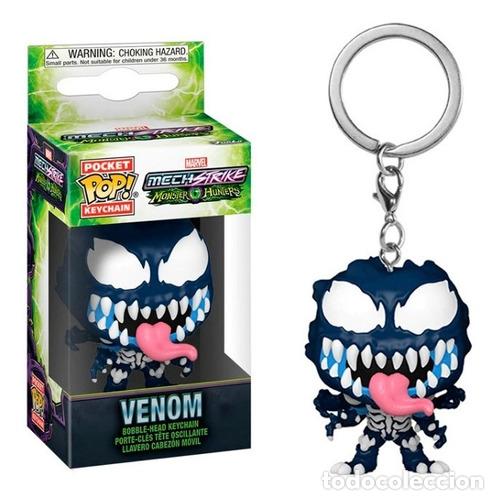 Coleccionismo de llaveros: funko pop llavero venom monster hunters original